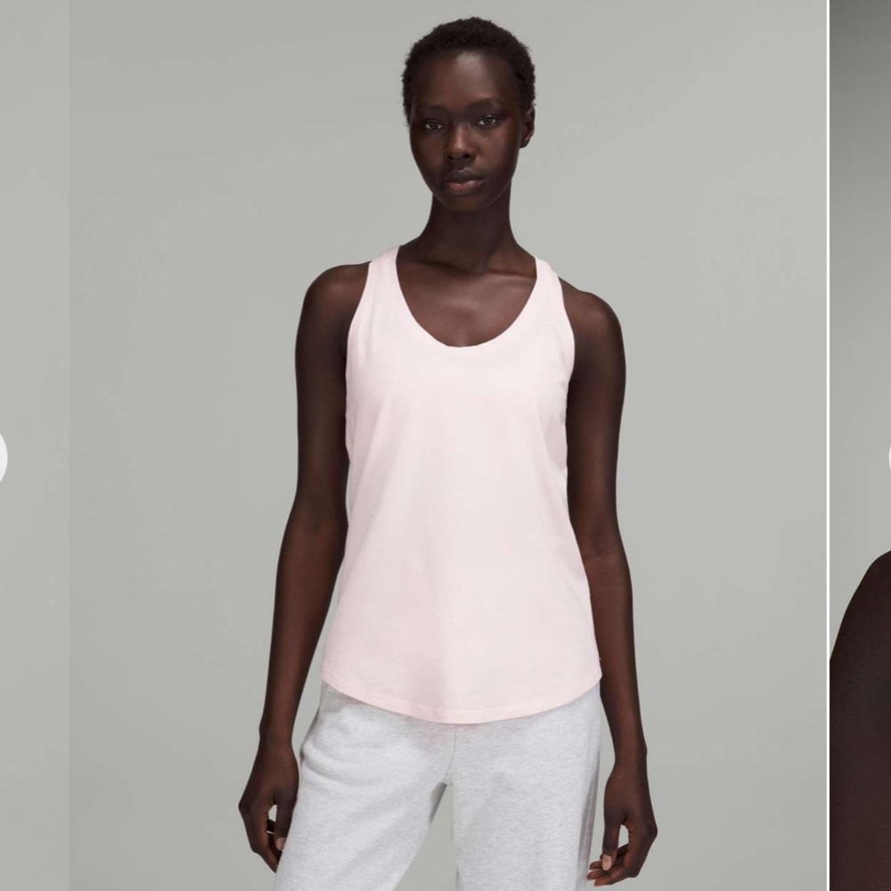 Lululemon Love Tank Strawberry Milkshake